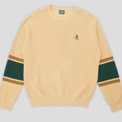 Pass~Port Organic Cotton Stripe Knit Sweater - Cream