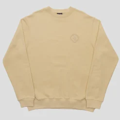 Pass~Port Organic Embroidery Sweater - Sand