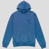 Pass~Port Organic Embroidery Hoodie - Royal Blue