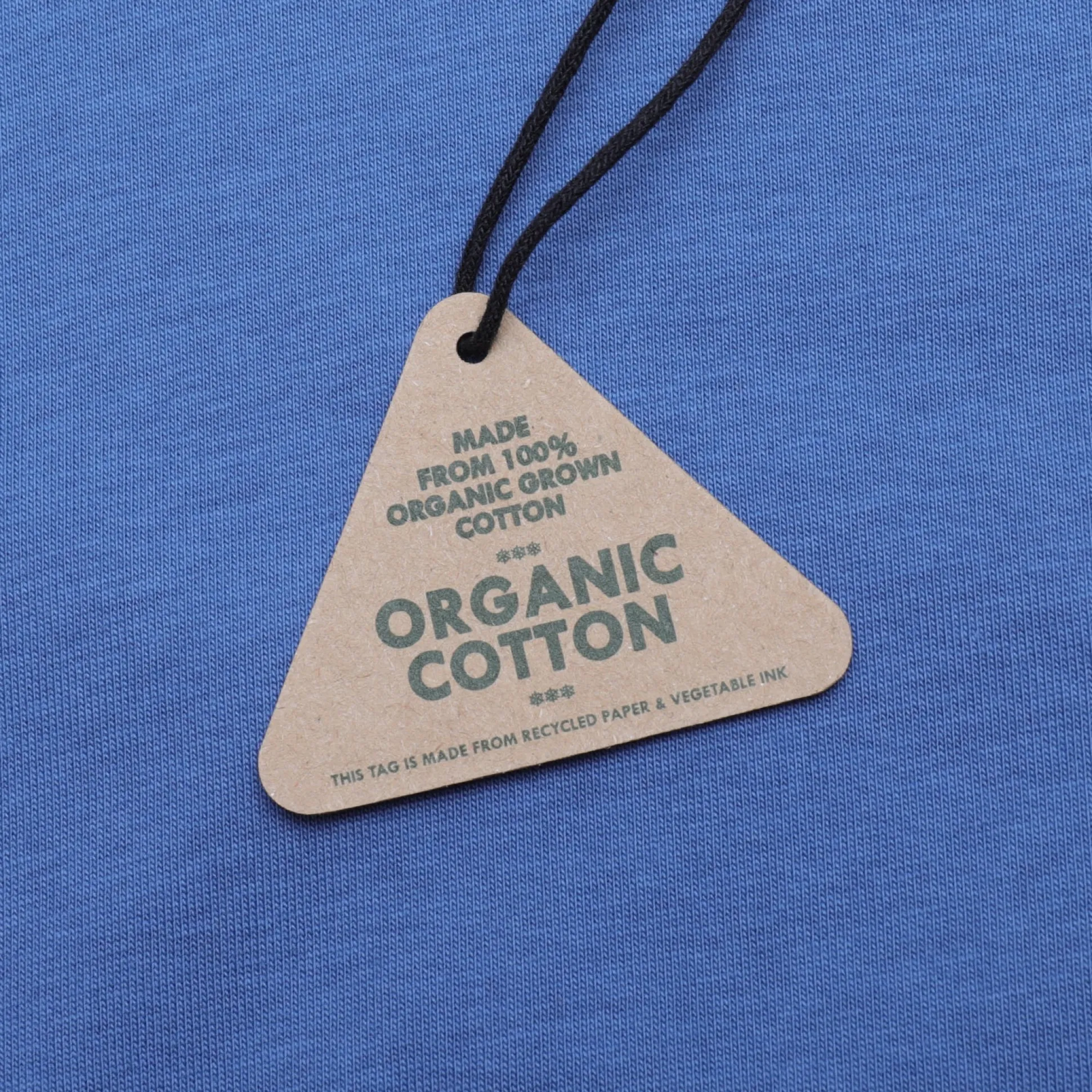 Pass~Port Organic Embroidery Pocket Tee - Royal Blue