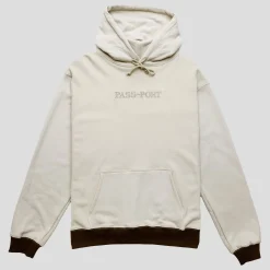 Pass~Port Organic Tonal Hoodie - Natural