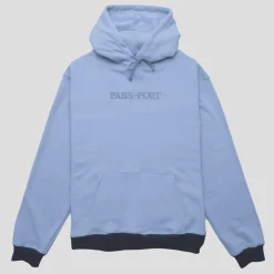 Pass~Port Organic Tonal Hoodie - Baby Blue