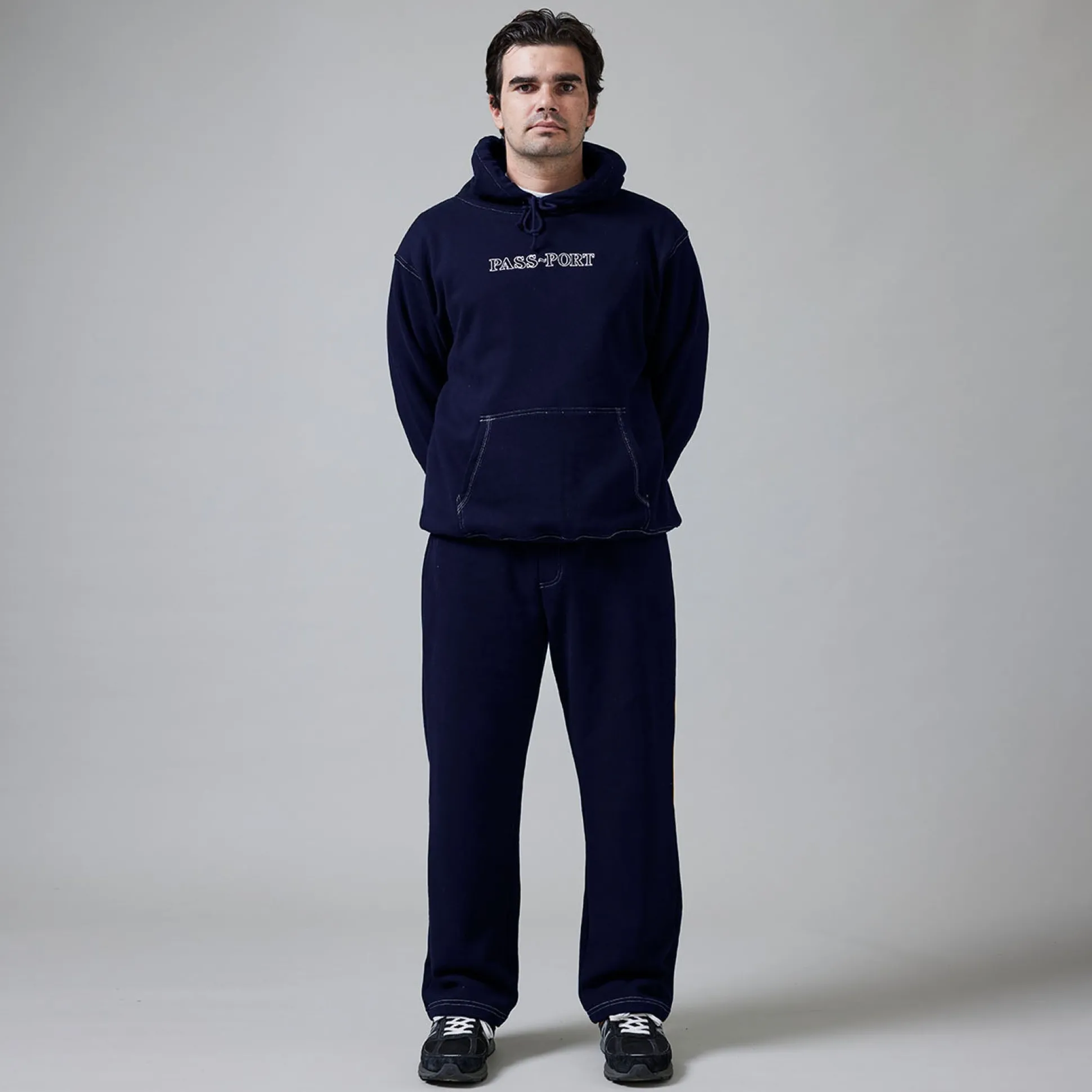 Pass~Port Organic Track Pants - Navy