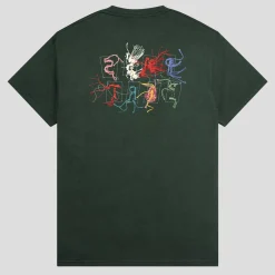 Pass~Port Patchwork Tee - Forest Green