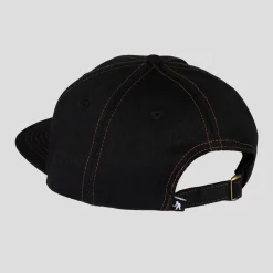 Pass~Port Pattoned Casual Cap - Black