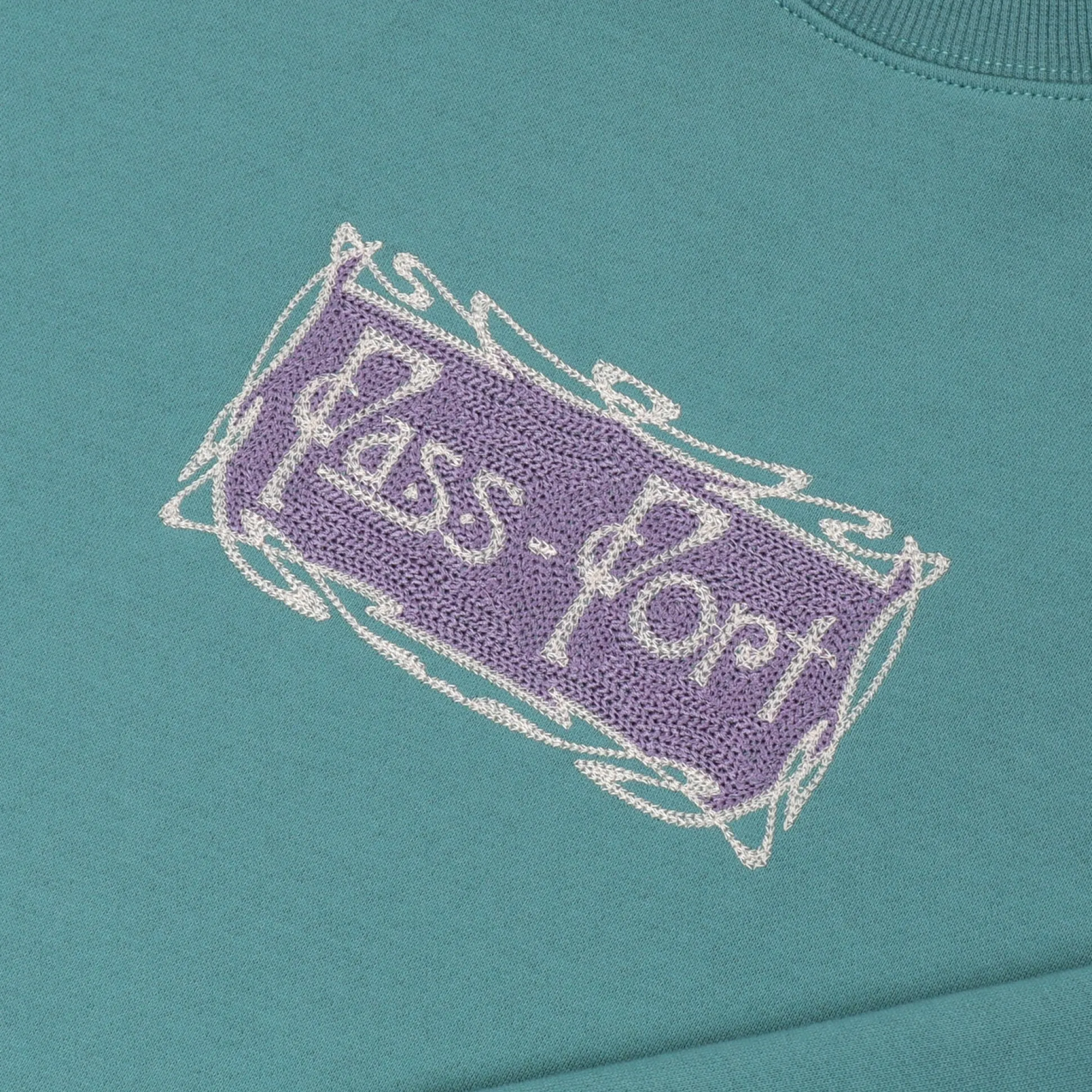 Pass~Port Plume Sweater - Washed Out Teal