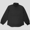 Pass~Port Pullover Lined Spray Jacket RPET - Black