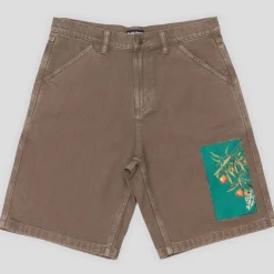 Pass~Port Quandong Workers Club Jean Short - Washed Brown