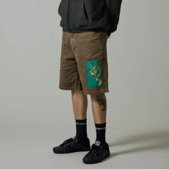 Pass~Port Quandong Workers Club Jean Short - Washed Brown