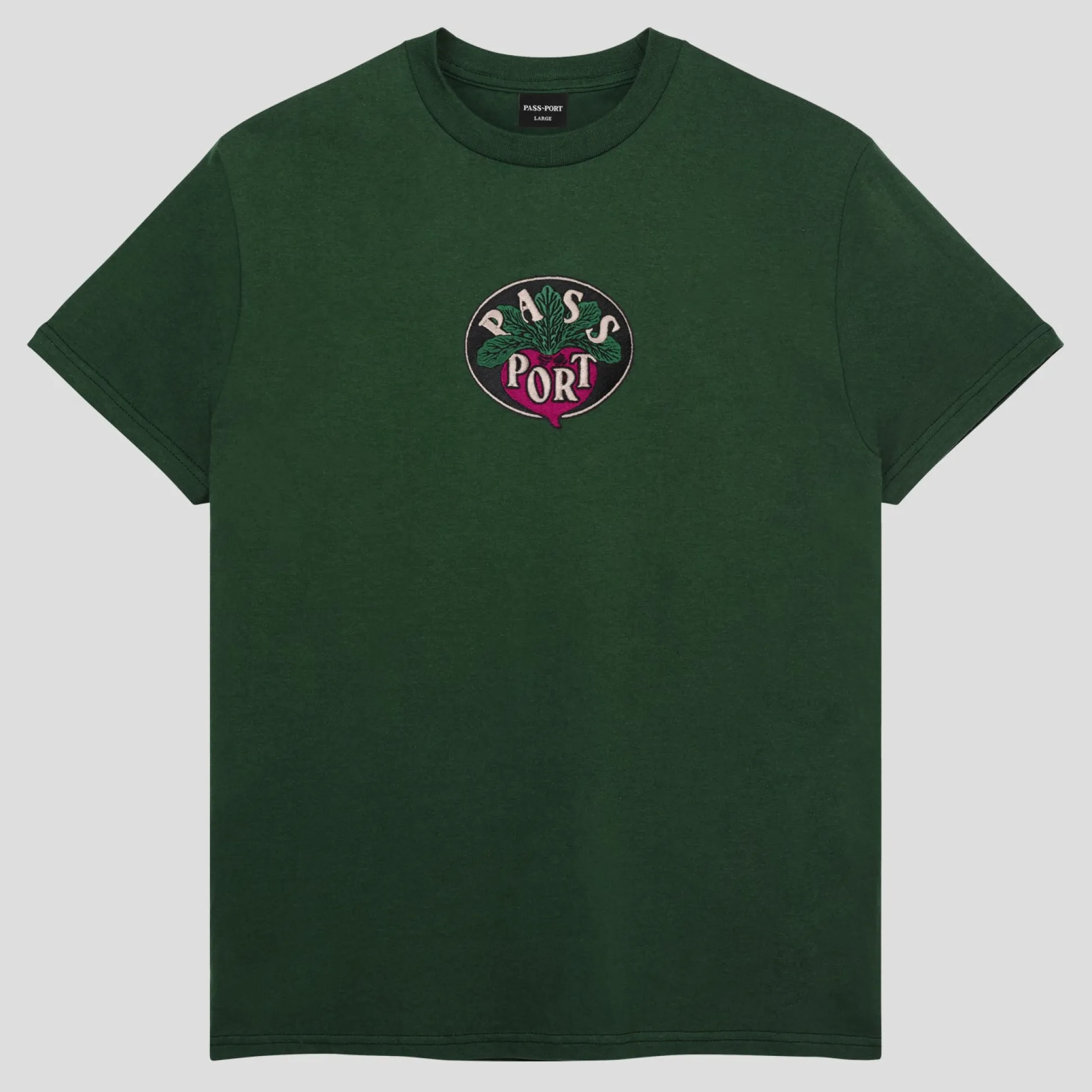 Pass~Port Radish Tee - Forest Green