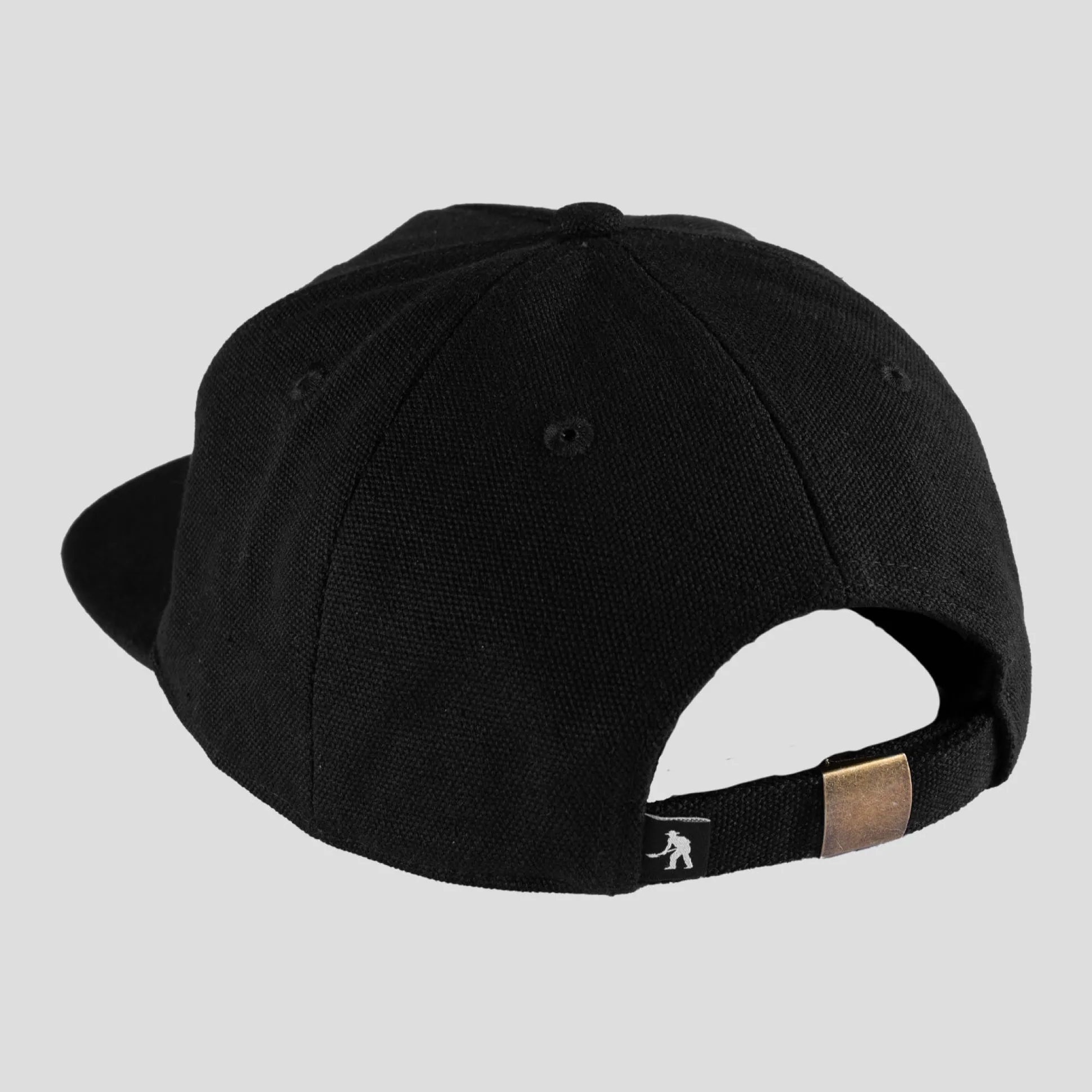 Pass~Port Ram Heavy Canvas Workers Cap - Black