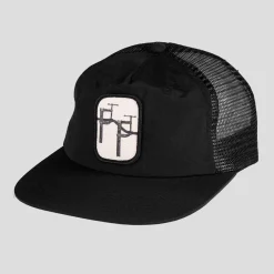 Pass~Port Re~Bar RPET Workers Trucker Cap - Black