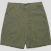 Pass~Port Ripstop Double Knee Diggers Club Short - Moss