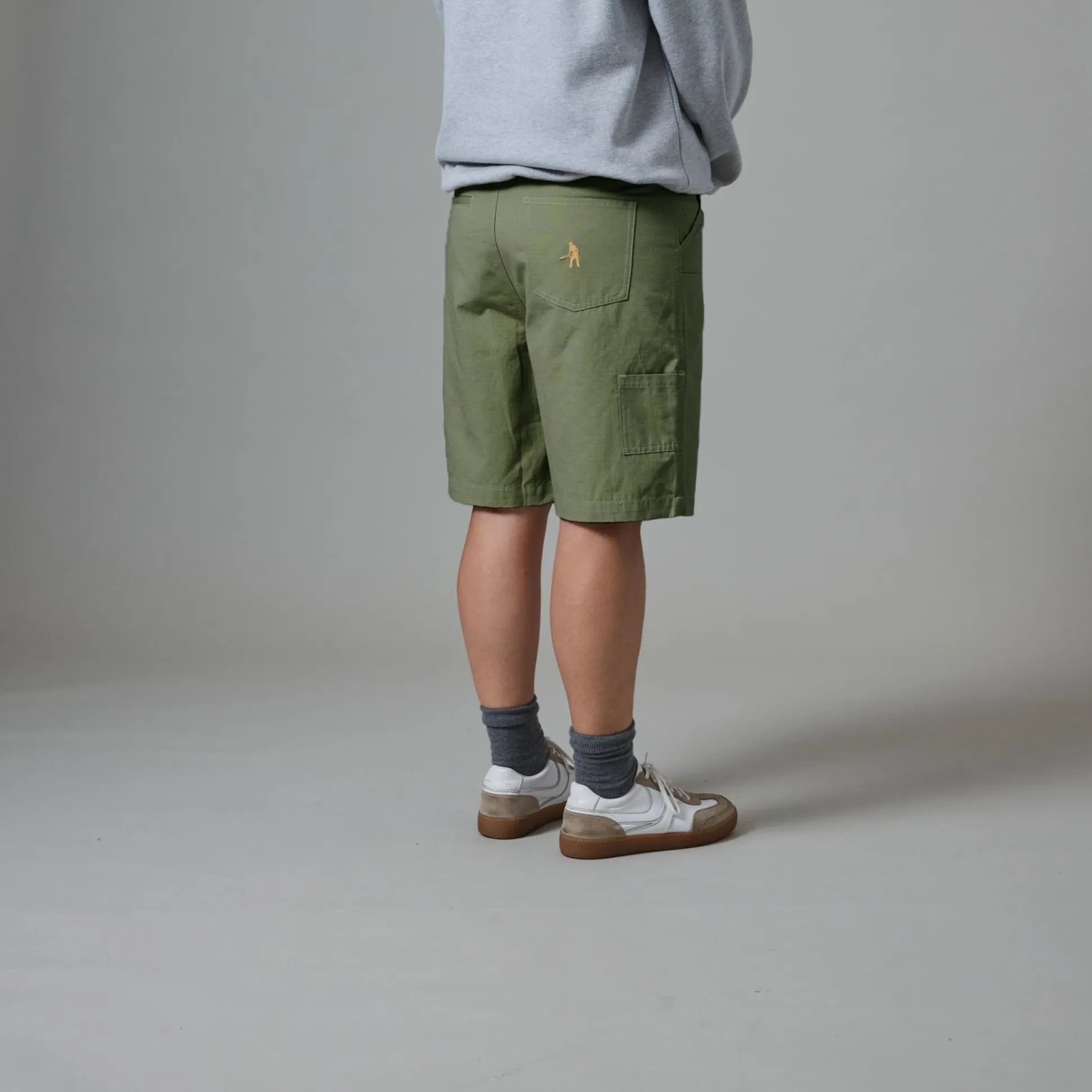 Pass~Port Ripstop Double Knee Diggers Club Short - Moss