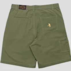 Pass~Port Ripstop Double Knee Diggers Club Short - Moss