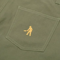 Pass~Port Ripstop Double Knee Diggers Club Short - Moss