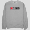 Pass~Port Store & Gallery Exclusive I Love Trinkets Sweater - Ash