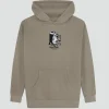 Pass~Port Store & Gallery Exclusive Bin Rat Hoodie - Khaki