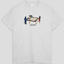 Pass~Port Store & Gallery Exclusive Art Handler Tee - Ash
