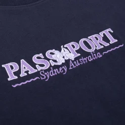 Pass~Port Store & Gallery Exclusive Jacaranda Tee - Navy