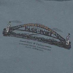 Pass~Port Store & Gallery Exclusive Sydney Harbour Hoodie - Alpine Blu