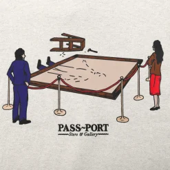 Pass~Port Store & Gallery Exclusive Art Handler Tee - Ash