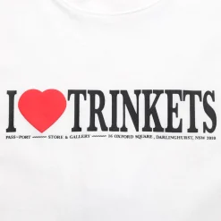 Pass~Port Store & Gallery Exclusive I Love Trinkets Tee - White
