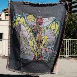 Pass~Port Store & Gallery Exclusive - French Centre Point Tower Throw