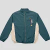 Pass~Port Tassle RPET Delivery Jacket - Green / Cream