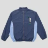 Pass~Port Tassle RPET Delivery Jacket - Navy / Light Blue