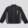 Pass~Port Tassle RPET Delivery Jacket - Black / Grey