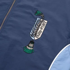 Pass~Port Tassle RPET Delivery Jacket - Navy / Light Blue