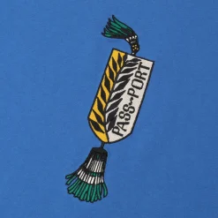 Pass~Port Tassle Tee - Washed Royal