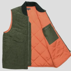 Pass~Port Tilde Puff Packers Vest - Forest Green