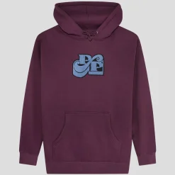 Pass~Port Tilde Stamp Hoodie - Berry