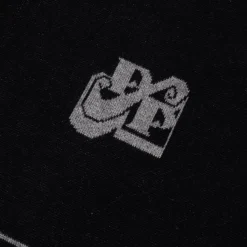 Pass~Port Tilde Stamp Knit Polo - Black