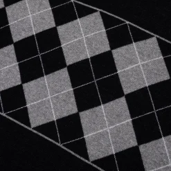 Pass~Port Tilde Stamp Knit Polo - Black