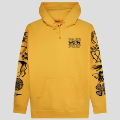 Pass~Port Trinkets Hoodie - Gold