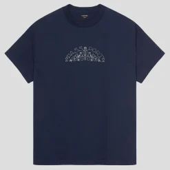 Pass~Port Vineyard Birds Tee - Navy