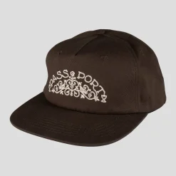 Pass~Port Vineyard Birds Workers Cap - Chocolate