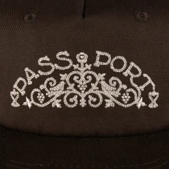 Pass~Port Vineyard Birds Workers Cap - Chocolate