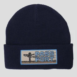 Pass~Port Water Restrictions Beanie - Navy