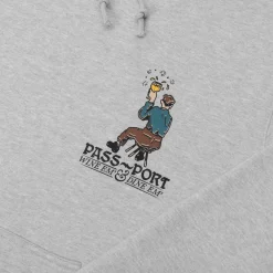 Pass~Port Wine Em' Hoodie - Ash