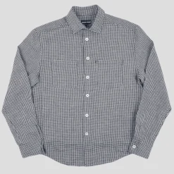 PASS~PORT "WORKERS CHECK" L/S SHIRT BLACK