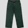 Pass~Port Workers Club Denim Jean - Dark Green Over-Dye