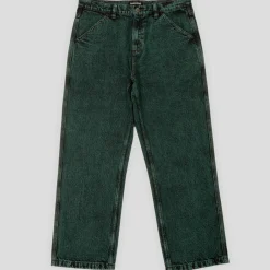 Pass~Port Workers Club Denim Jean - Dark Green Over-Dye