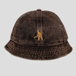 Pass~Port Workers Club Denim Bucket - Brown Over-Dye