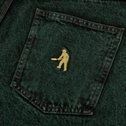 Pass~Port Workers Club Denim Jean - Dark Green Over-Dye
