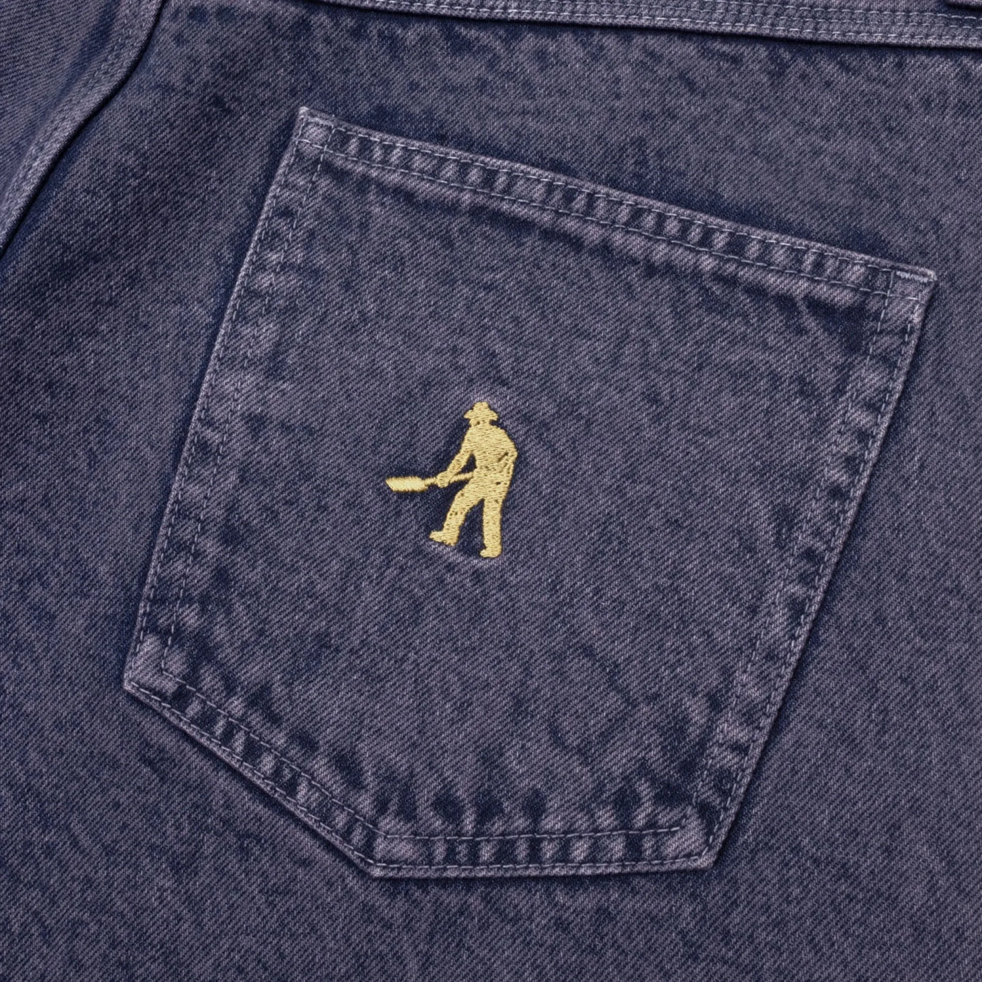 Pass~Port Workers Club Denim Jean - Purple Over-Dye