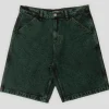 Pass~Port Workers Club Short - Dark Green Over-Dye